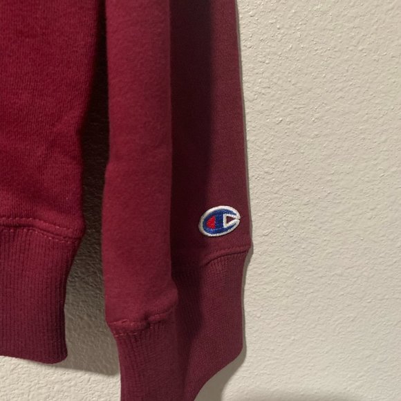 New Champion Sweater Size L Maroon - Picture 5 of 5